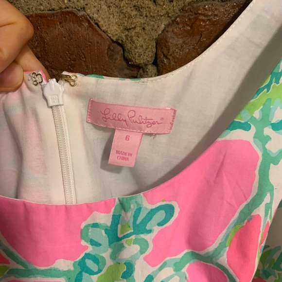 Lilly Pulitzer Rosemarie Printed Scoop Neck Dress - Picture 3 of 6